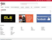 Tablet Screenshot of bikersbest.dk